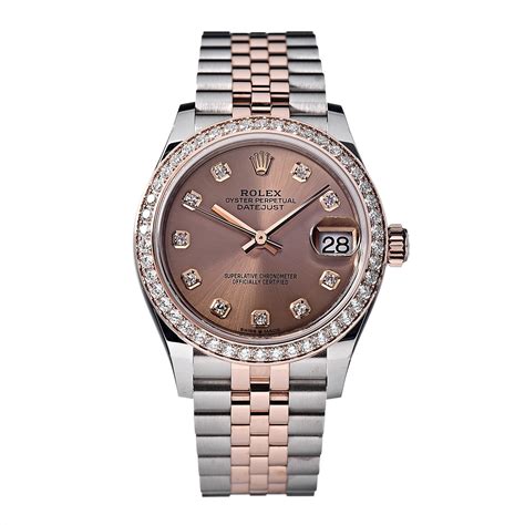 rolex rose gold oyster perpetual datejust